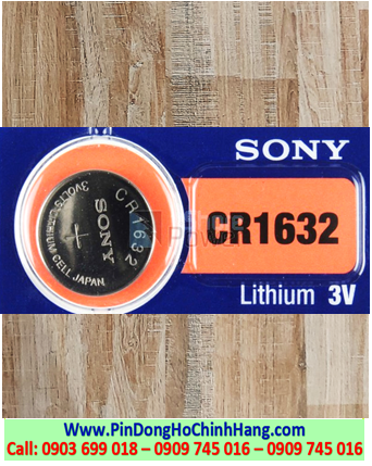 Pin Sony CR1632 /DL1632